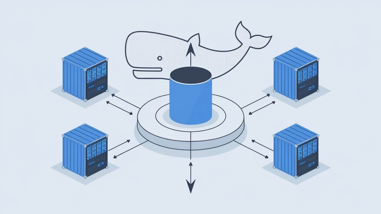 Docker Volumes Diagram